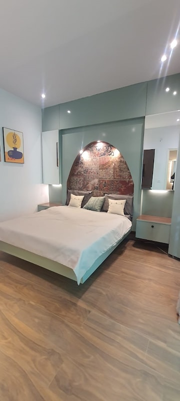 Bedroom in 2 BHK Apartment at Rockfort Shriram North View Apartments, Raj Nagar Extension – for Sale