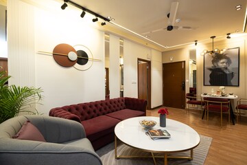 Living Room in 2 BHK Apartment at Prestige Finsbury Park Hyde, Bagaluru  – for Rent