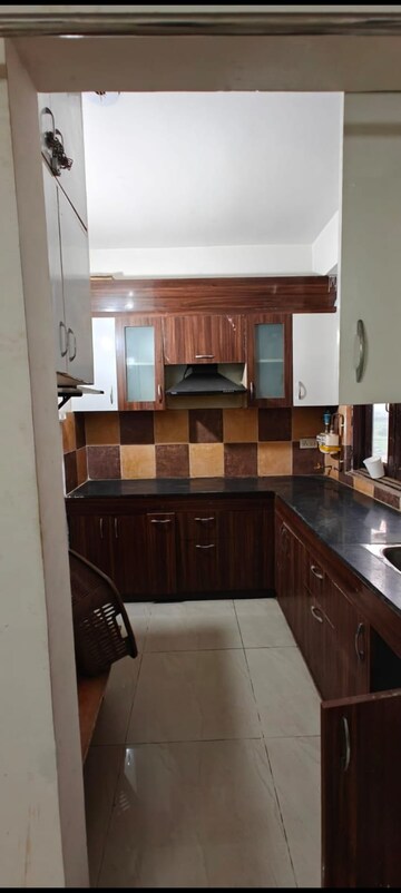 Kitchen in 3 BHK Apartment at VVIP Addresses, Raj Nagar Extension – for Rent