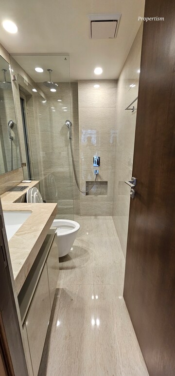 Bathroom in 2 BHK Apartment at Hiranandani Castle Rock, Powai – for Sale
