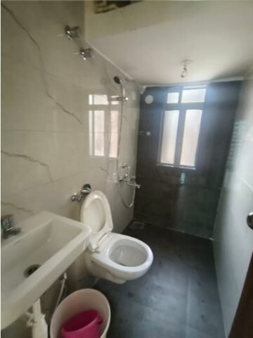 Bathroom in 1 BHK Apartment at SB Blu Pearl, Virar West – for Rent