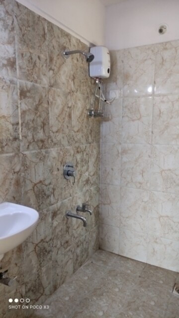 Bathroom in 1 BHK Apartment at Godrej Emerald, Ghodbunder Road – for Rent
