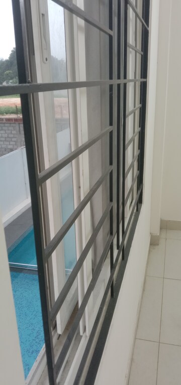 Balcony in 3 BHK Apartment at Unishire Indira Elan, Rachenahalli – for Rent