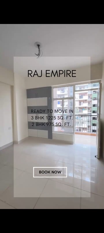Floor Plan in 3 BHK Apartment at Javin Raj Empire, Raj Nagar Extension – for Sale