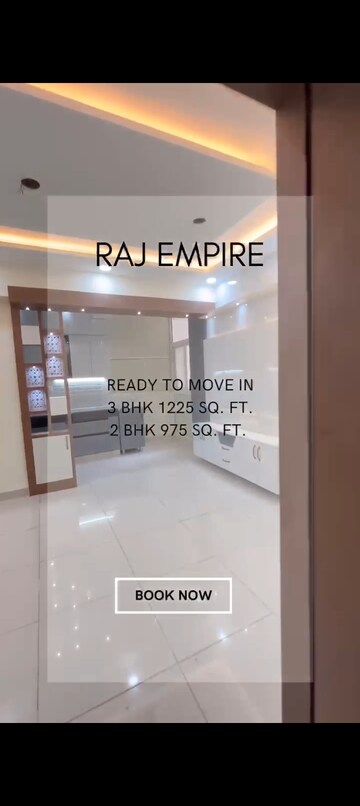 Floor Plan in 3 BHK Apartment at Javin Raj Empire, Raj Nagar Extension – for Sale