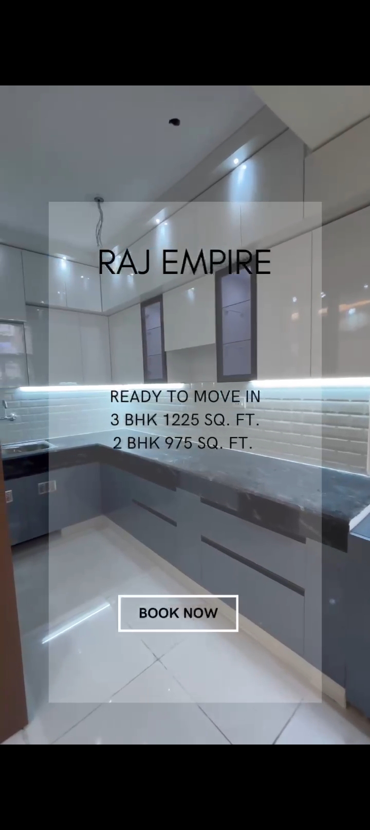 3 BHK 1225 Sq.Ft. Apartment in Javin Raj Empire