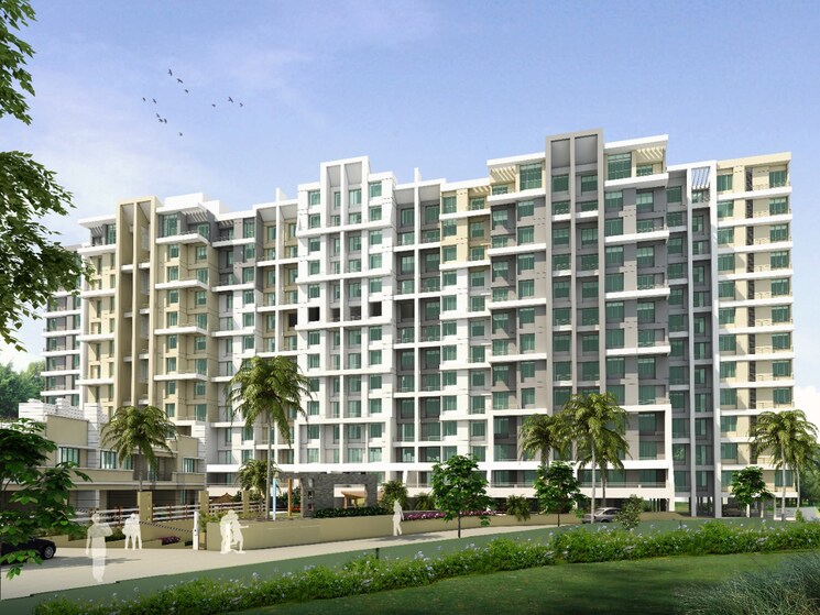 Exterior View, brookefield-willows 2 Bedroom 670 Sq.Ft. Apartment In Pisoli Pune 7953729