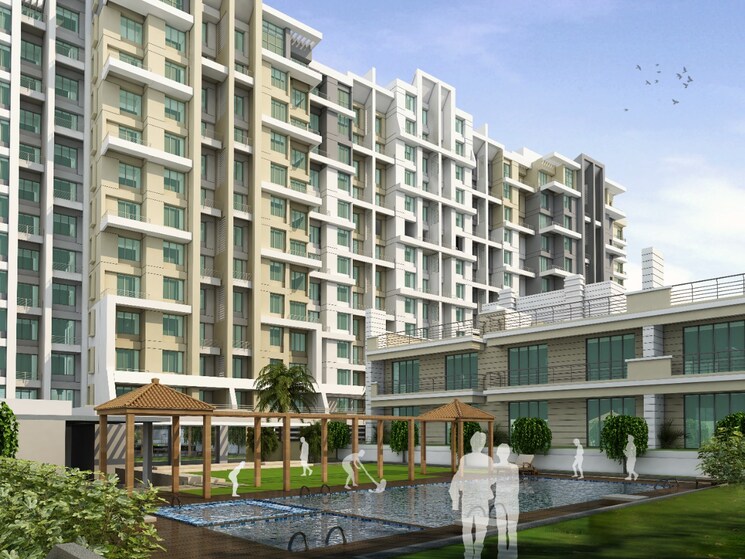 Exterior View, brookefield-willows 3 Bedroom 1258 Sq.Ft. Apartment In Pisoli Pune 7953733