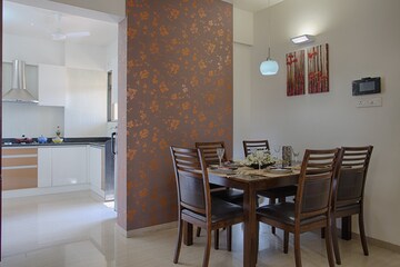 Living Room in 3 BHK Apartment at Brookefield Willows, Pisoli – for Sale