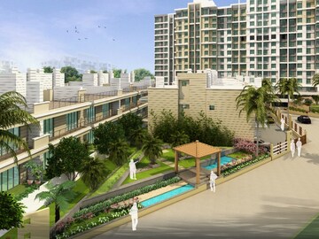 3 BHK Apartment – Exterior View View at Brookefield Willows, Pisoli - for Sale