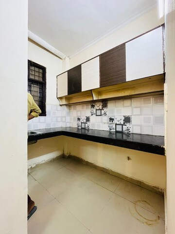 Kitchen in 1 BHK Builder Floor at Ansal Sushant Lok I, Sector 43 – for Rent