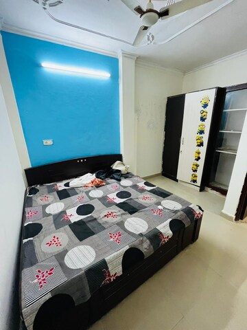 Bedroom in 1 BHK Builder Floor at Ansal Sushant Lok I, Sector 43 – for Rent