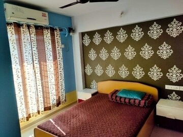 Bedroom in 1 BHK Apartment at Kavya Hill View CHS, Anand Nagar – for Rent