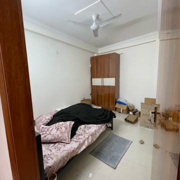 Bedroom in 2 BHK Builder Floor at Khirki Extension – for Rent
