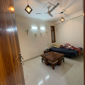 Living Room in 2 BHK Builder Floor at Khirki Extension – for Rent