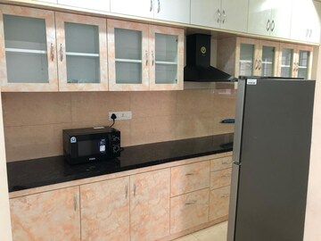 Kitchen in 2 BHK Apartment at Prestige High Fields, Gachibowli – for Rent