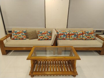 Living Room in 3 BHK Apartment at Shubh Casa Feliz, Magarpatta City – for Rent