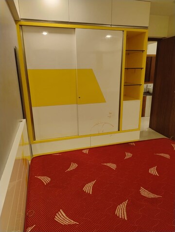 Bedroom in 3 BHK Apartment at Shubh Casa Feliz, Magarpatta City – for Rent