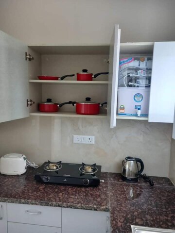 Kitchen in 1 BHK Apartment at Adarsh Gardens, Jayanagar – for Rent