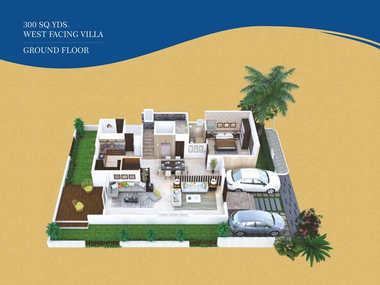 Master Plan, muppas-indraprastha 4 Bedroom 3410 Sq.Ft. Villa In Tellapur Hyderabad 7954016