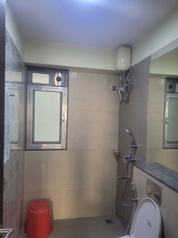 Bathroom in 3 BHK Apartment at Adani Inspire Hub, Andheri West – for Rent