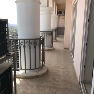 Staircase in 3 BHK Apartment at DLF The Skycourt, Nawada Fatehpur – for Sale