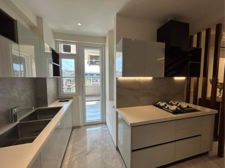 Kitchen, exotic-grandeur 4 Bedroom 2495 Sq.Ft. Apartment In Dhakoli Zirakpur 7954069