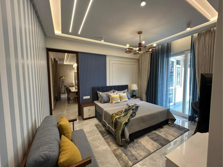 Living Room, exotic-grandeur 4 Bedroom 2495 Sq.Ft. Apartment In Dhakoli Zirakpur 7954069