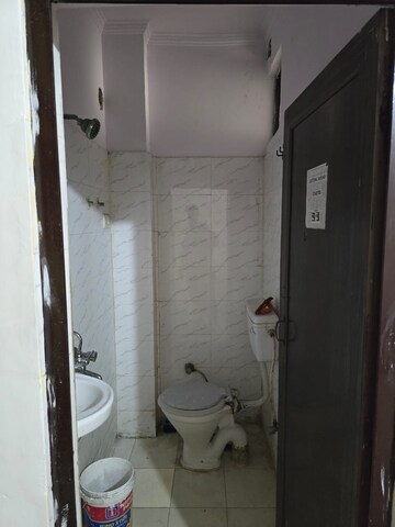Bathroom in 1.5 BHK Builder Floor at Mayur Vihar Phase 1 – for Rent