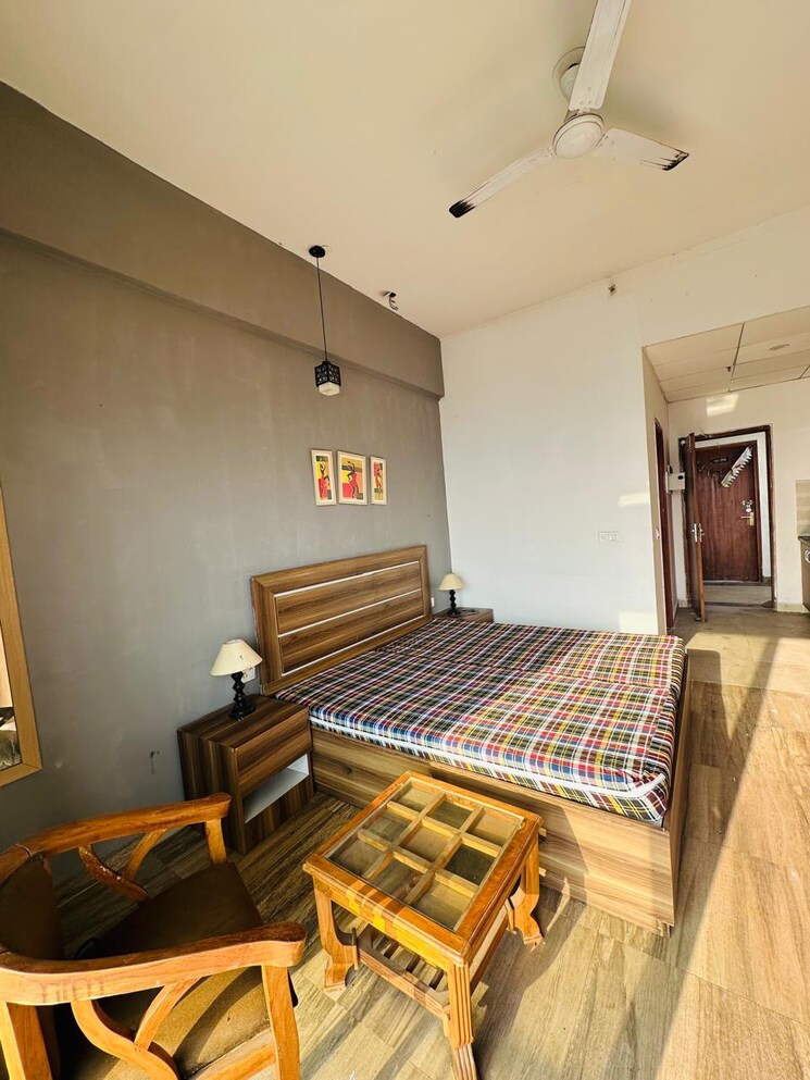 Bedroom, paramount-golf-foreste-apartments 1 RK 450 Sq.Ft. Apartment In Zeta I Greater Noida Greater Noida 7954098