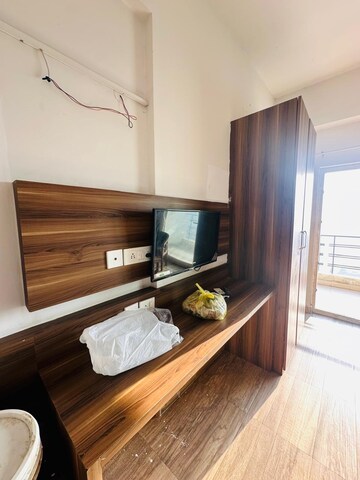 Kitchen in 1 RK Apartment at Paramount Golf Foreste Apartments, Zeta I Greater Noida – for Rent