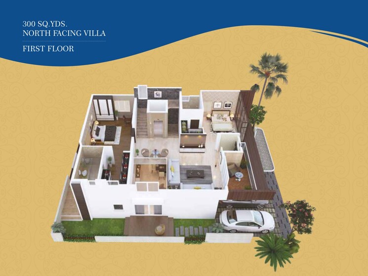 Gym, muppas-indraprastha 4 Bedroom 4045 Sq.Ft. Villa In Tellapur Hyderabad 7954102