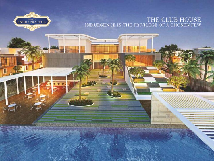 Swimming Pool, muppas-indraprastha 4 Bedroom 4045 Sq.Ft. Villa In Tellapur Hyderabad 7954102