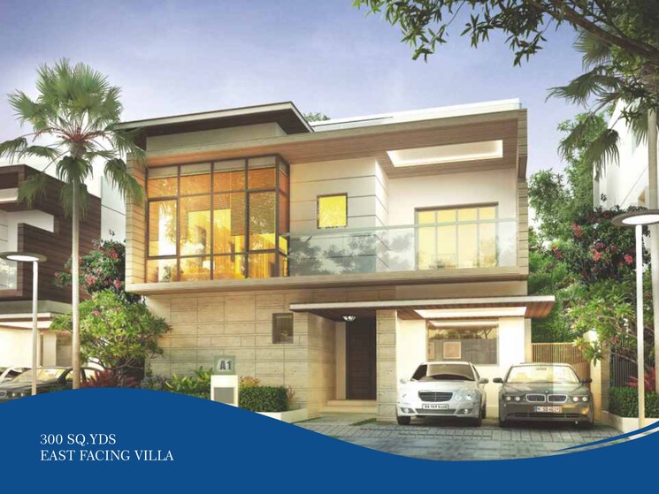 Exterior View, muppas-indraprastha 4 Bedroom 4045 Sq.Ft. Villa In Tellapur Hyderabad 7954102