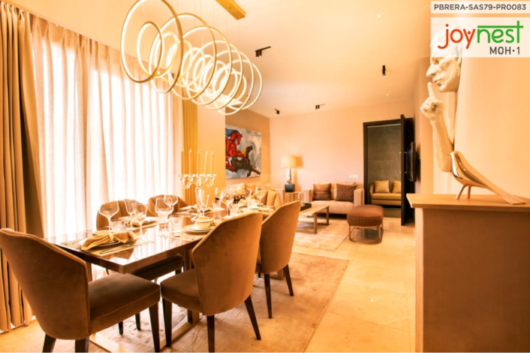 Living Room, sushma-joynest-moh 3 Bedroom 1640 Sq.Ft. Apartment In Bir Chhat Chandigarh 7954112