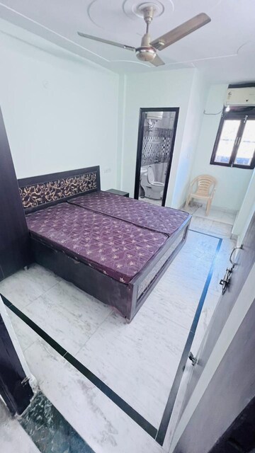 Bedroom in 3 BHK Builder Floor at Ansal Sushant Lok I, Sector 43 – for Rent