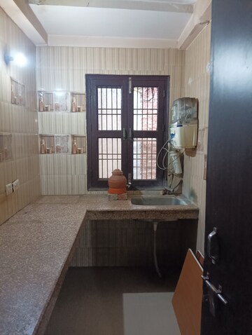 Kitchen in 1 RK Independent House at Sector 66 – for Rent