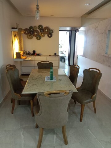 Living Room in 3 BHK Apartment at DB Orchid Woods, Goregaon East – for Rent