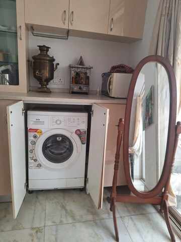 Bathroom in 2 BHK Apartment at Ambience Creacions, Sector 22 – for Rent