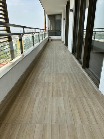 Balcony in 3 BHK Apartment at M3M Golf Estate, Sector 65 – for Rent