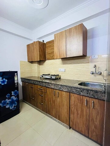 Kitchen in 1 BHK Builder Floor at Chattarpur – for Rent