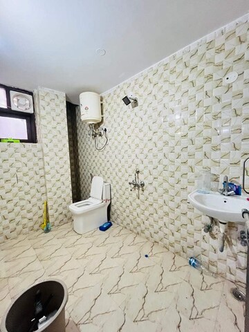 Bathroom in 1 BHK Builder Floor at Chattarpur – for Rent