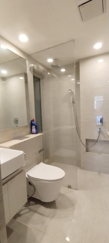 Bathroom in 2 BHK Apartment at Hiranandani Castle Rock, Powai – for Rent