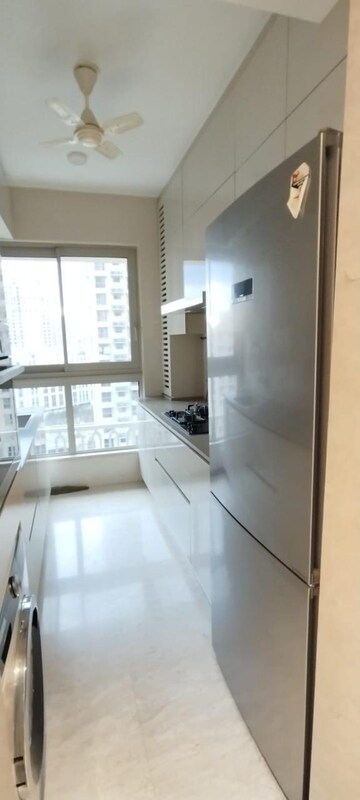 Kitchen in 2 BHK Apartment at Hiranandani Castle Rock, Powai – for Rent