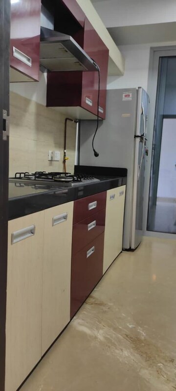 Kitchen in 2.5 BHK Apartment at Oberoi Realty Splendor, Jogeshwari East – for Rent