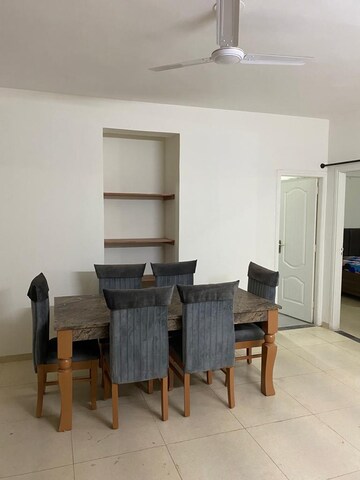 Living Room in 3 BHK Apartment at Sushma Valencia, International Airport Road – for Rent