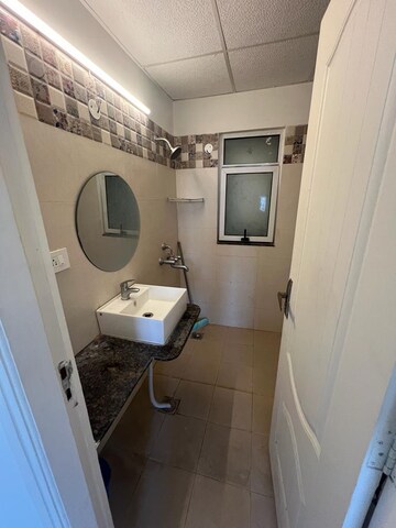 Bathroom in 3 BHK Apartment at Sushma Valencia, International Airport Road – for Rent