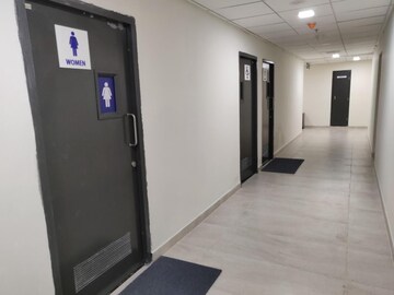Washroom in  Co-working Space at Manjeera Trinity Corporate, Kukatpally – for Rent