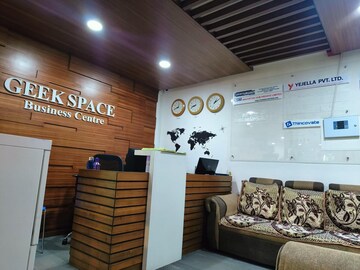 Team Area in  Co-working Space at Manjeera Trinity Corporate, Kukatpally – for Rent