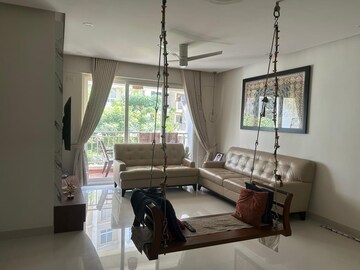 Living Room in 3 BHK Apartment at Ajmera Stone Park, Electronic City Phase I – for Rent
